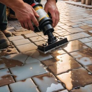 Bezpieczne chemikalia do usuwania kleju pod płytkami