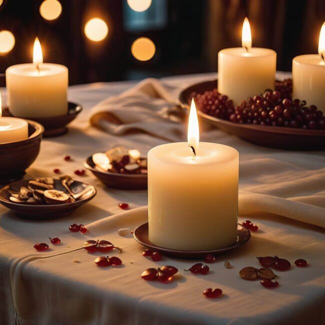 Jak zmyć wosk z obrusu