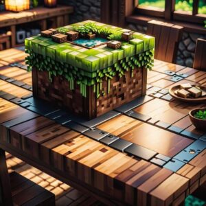 Stół do craftingowania w Minecraft