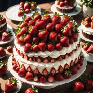 Truskawki na cieście inspiracje i stylizacje