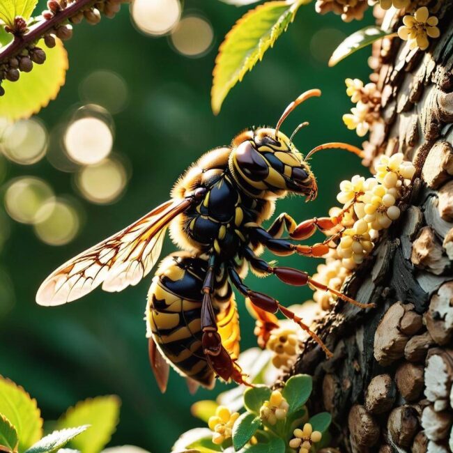 Zachowanie os podczas budowy gniazda